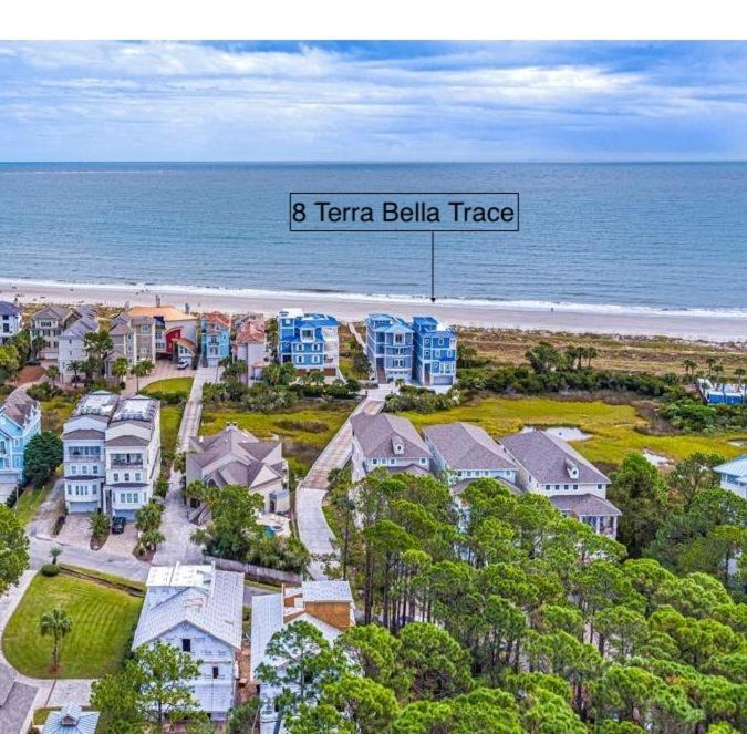 8 Terra Bella Trace- Oceanfront, 6 Primary Rooms, Pool, Roof Top, Free Activities Included Hilton Head Island Dış mekan fotoğraf