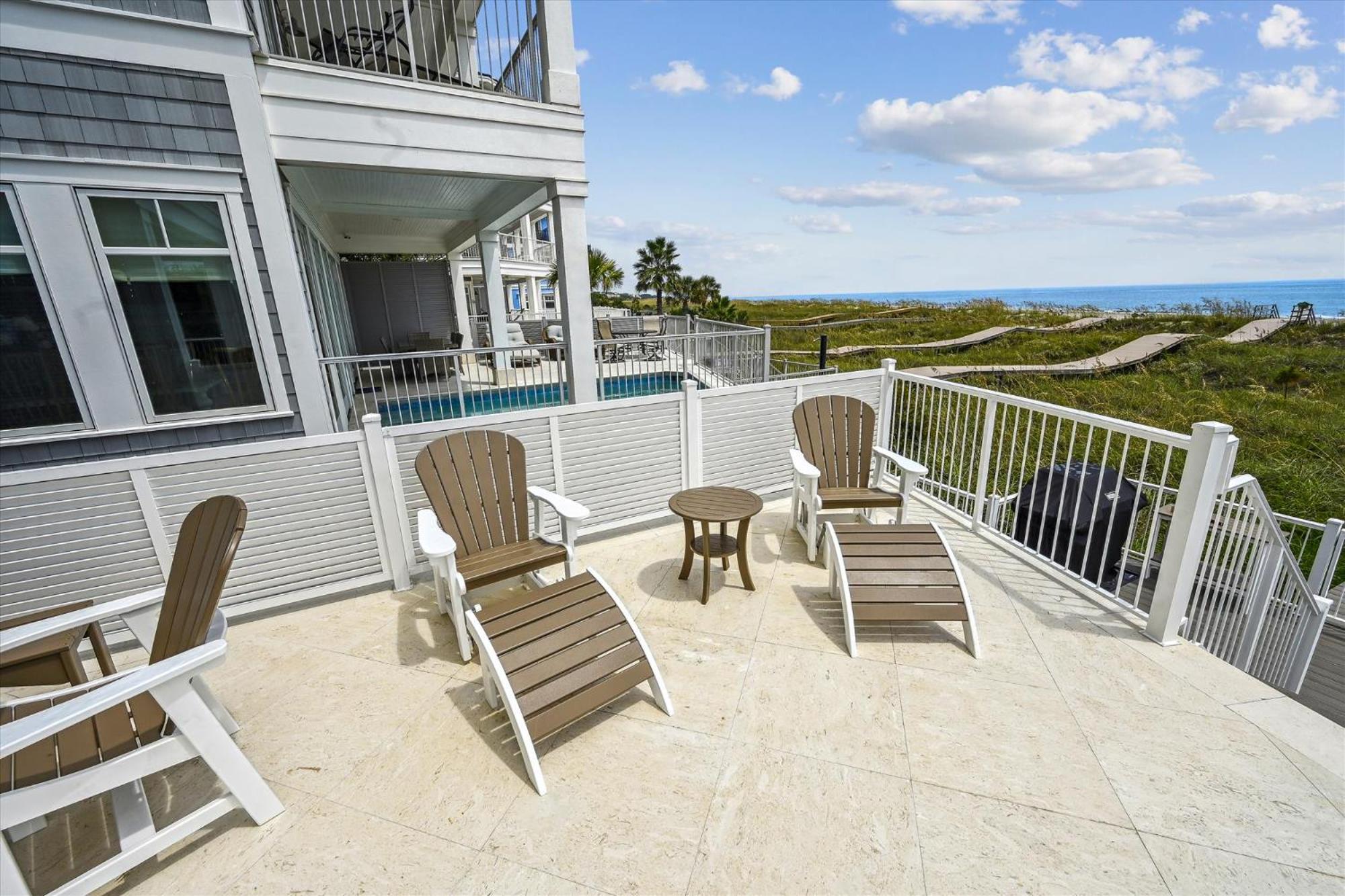 8 Terra Bella Trace- Oceanfront, 6 Primary Rooms, Pool, Roof Top, Free Activities Included Hilton Head Island Dış mekan fotoğraf