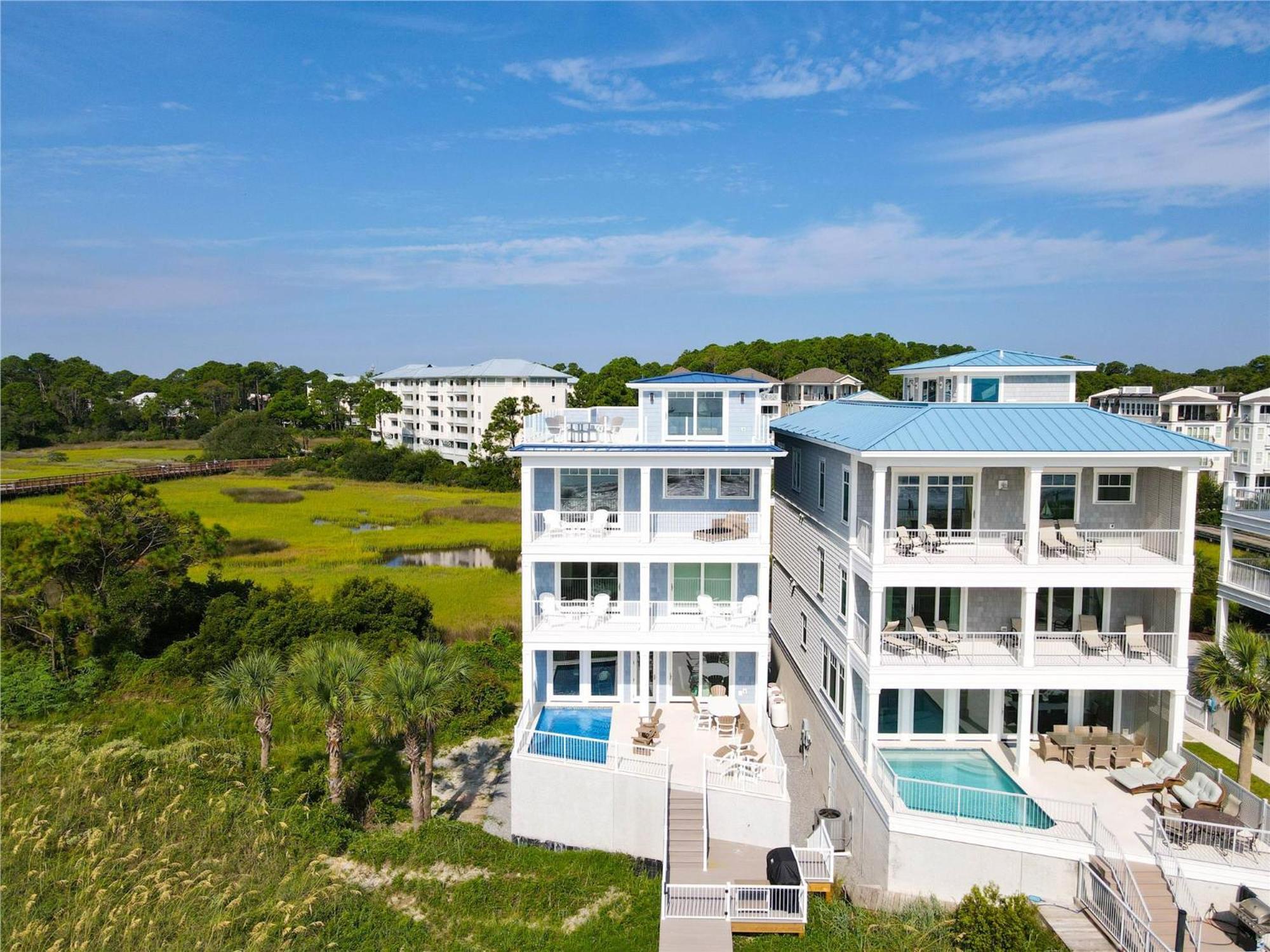 8 Terra Bella Trace- Oceanfront, 6 Primary Rooms, Pool, Roof Top, Free Activities Included Hilton Head Island Dış mekan fotoğraf