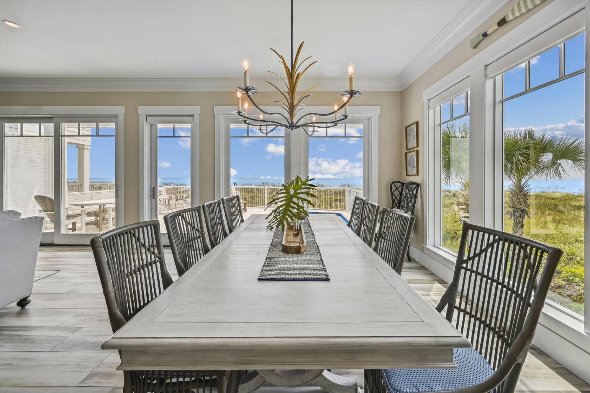 8 Terra Bella Trace- Oceanfront, 6 Primary Rooms, Pool, Roof Top, Free Activities Included Hilton Head Island Dış mekan fotoğraf